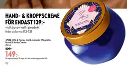 Oriflame Milk & Honey Gold Majestic Magnolia Hand & Body Cream erbjuda