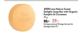 Oriflame Love Nature Sweet Delights Soap Bar with Organic Pumpkin & Cinnamon erbjuda