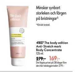 Oriflame The body edition Anti-Stretch mark Body Concentrate erbjuda