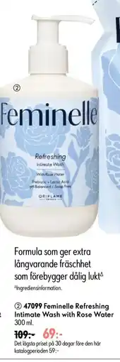 Oriflame Feminelle Refreshing Intimate Wash with Rose Water erbjuda