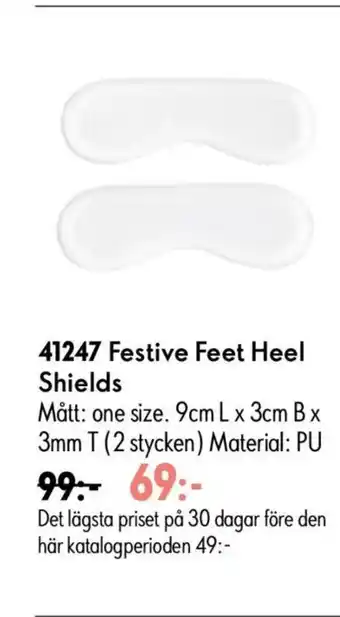 Oriflame Festive Feet Heel Shields erbjuda