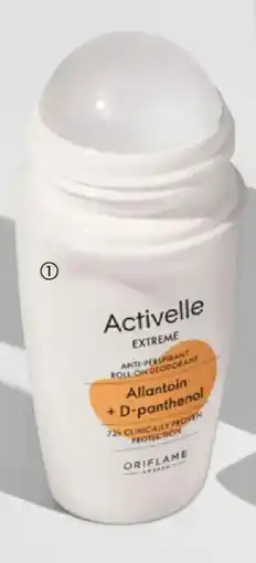 Oriflame Activelle Extreme Anti-Perspirant Roll-on Deodorant erbjuda