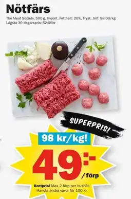 Pekås Nötfärs erbjuda