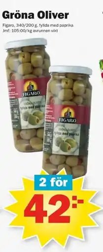 Pekås Figaro Gröna Oliver erbjuda