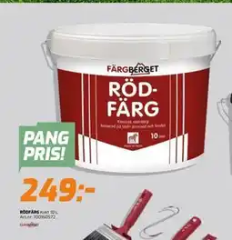Bolist RÖDFÄRG erbjuda