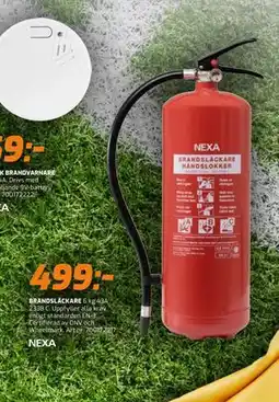 Bolist BRANDSLÄCKARE erbjuda