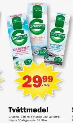 Pekås Tvättmedel erbjuda