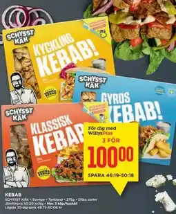 Willys KEBAB, Medlemspris erbjuda