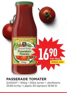 Willys PASSERADE TOMATER erbjuda