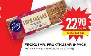 Willys FRÖKUSAR, FRUKTKUSAR 6-PACK erbjuda
