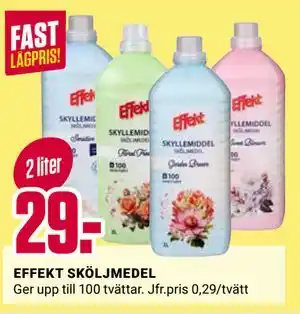 ÖoB EFFEKT SKÖLJMEDEL erbjuda