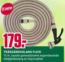 ÖoB TRÄDGÅRDSSLANG FLEXI erbjuda