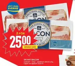 Willys Hemma SKIVAT BACON erbjuda