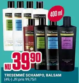 ÖoB TRESEMMÉ SCHAMPO, BALSAM erbjuda