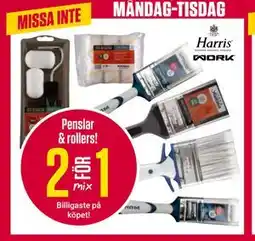 ÖoB Penslar & rollers! erbjuda