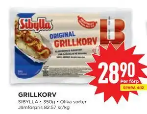 Willys GRILLKORV erbjuda