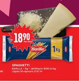 Willys Hemma SPAGHETTI erbjuda