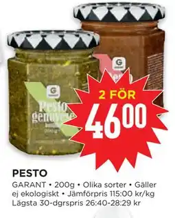 Willys PESTO erbjuda