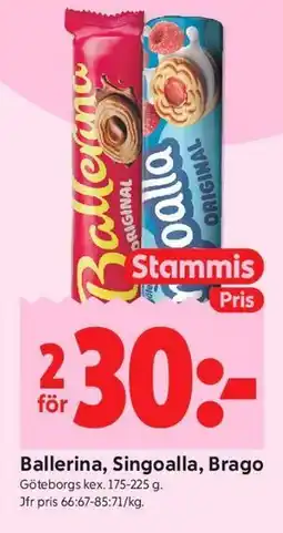 ICA Kvantum Ballerina, Singoalla, Brago, Medlemspris erbjuda