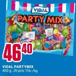 ÖoB VIDAL PARTYMIX erbjuda