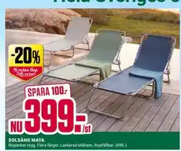 ÖoB SOLSÄNG MAYA erbjuda
