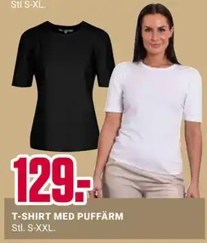 ÖoB T-SHIRT MED PUFFÄRM erbjuda