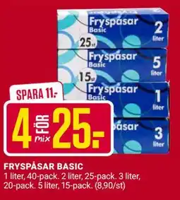 ÖoB FRYSPÅSAR BASIC erbjuda