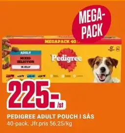 ÖoB PEDIGREE ADULT POUCH I SÅS erbjuda
