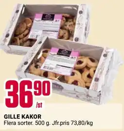 ÖoB GILLE KAKOR erbjuda