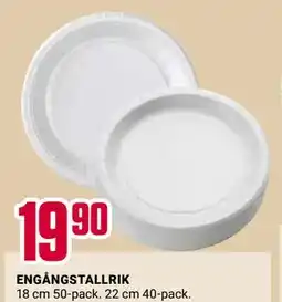 ÖoB ENGÅNGSTALLRIK erbjuda