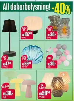 ÖoB All dekorbelysning erbjuda