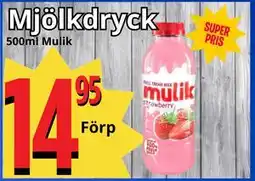 Supergrossen Mjölkdryck erbjuda
