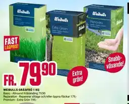 ÖoB WEIBULLS GRÄSFRÖ 1 KG erbjuda