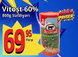 Supergrossen Vitost 60% erbjuda