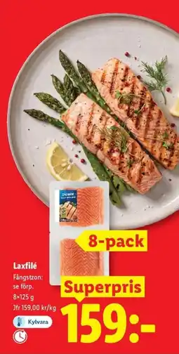 Lidl Laxfilé erbjuda