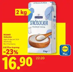 Lidl Belbake Strösocker erbjuda