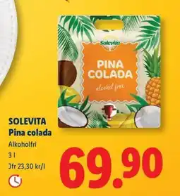 Lidl Solevita Pina colada erbjuda