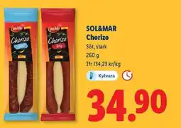 Lidl Sol&mar Chorizo erbjuda