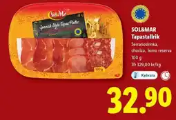 Lidl Sol&mar Tapastallrik erbjuda