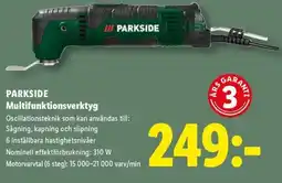 Lidl Parkside Multifunktionsverktyg erbjuda