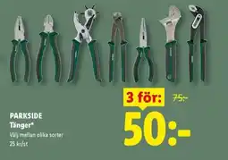 Lidl PARKSIDE Tänger erbjuda
