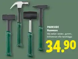 Lidl Parkside Hammare erbjuda