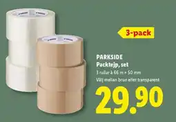 Lidl Parkside Packtejp, set erbjuda