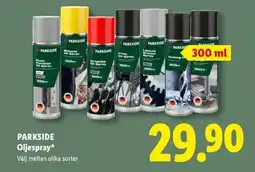 Lidl Parkside Oljespray erbjuda