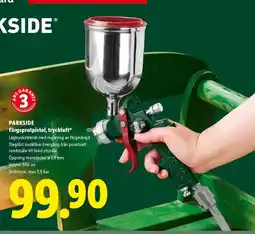 Lidl PARKSIDE Färgsprutpistol, tryckluft erbjuda