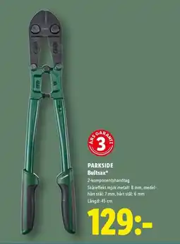 Lidl PARKSIDE Bultsax erbjuda