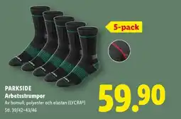 Lidl PARKSIDE Arbetsstrumpor erbjuda