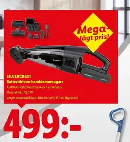 Lidl SILVERCREST Batteridriven handdammsugare erbjuda