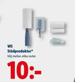 Lidl W5 Städprodukter erbjuda