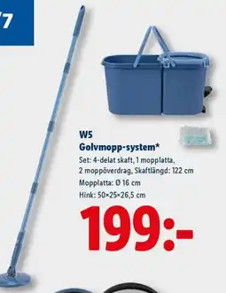 Lidl W5 Golvmopp-system erbjuda
